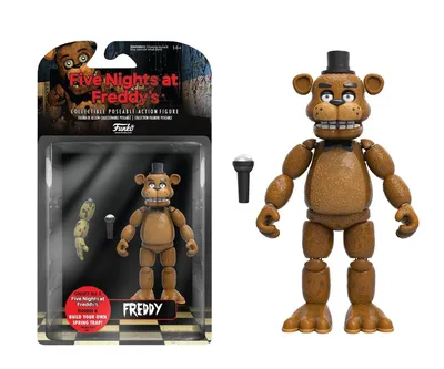 Мягкая игрушка 5 ночей с Фредди Five Nights At Freddy's, "Мишка Фредди" 18см