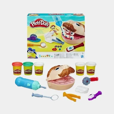 Купить набор для лепки игровой Play-doh Мистер зубастик, b5520, цены на  Мегамаркет | Артикул: 100000002749