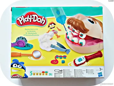 Play-Doh Набор "Мистер Зубастик", версия 2016 г., арт. В5520. - «Набор от  Play-Doh "Мистер Зубастик" - отличный выбор для маленьких стоматологов. » |  отзывы