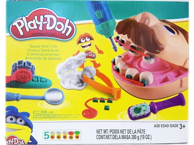 Набор для лепки игровой Play-doh Мистер зубастик, b5520 - купить в ВВ.,  цена на Мегамаркет