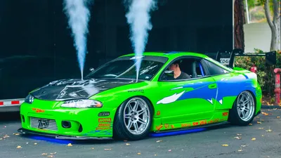 This Mitsubishi Eclipse sold fast for a furious $170,500 — Petersen  Automotive Museum