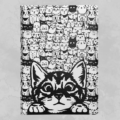 Обложка для паспорта «Много котиков» — купить в Москве в интернет-магазине  