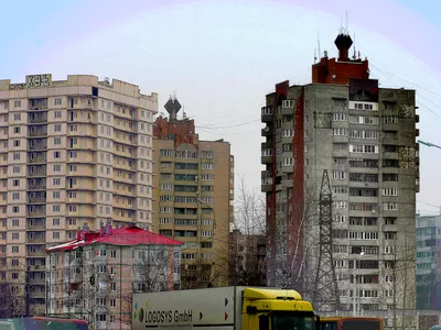 Ярославль: многоэтажки Заволги | Пикабу