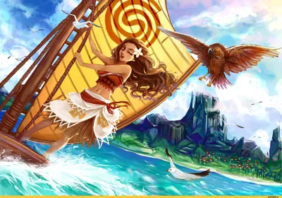 Moana (Моана) :: Моана :: красивые картинки :: cxonline :: art (арт) /  картинки, гифки, прикольные комиксы, интересные статьи по теме.