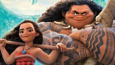 Моана / Moana (2016) - «Я Моана из Мотунуи. Ты сядешь на мою лодку,  переплывешь океан и вернешь сердце Те Фити!» | отзывы