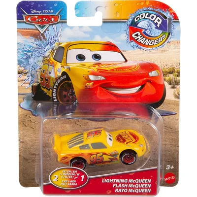 машинки cars 3 молния маккуин в роли честера, гвидо и луиджи с тканью (2  шт.) - Магазин игрушек - Фантастик