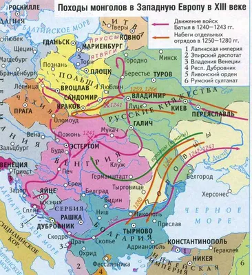 XIII век - История России