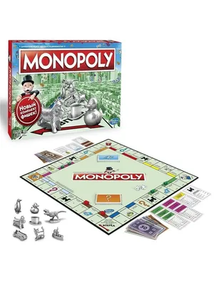 Игра настольная Монополия Классика MONOPOLY C1009 MONOPOLY 4584427 купить  за 2 957 ₽ в интернет-магазине Wildberries