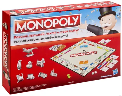 Игра настольная Монополия Классика MONOPOLY C1009 - Monopoly