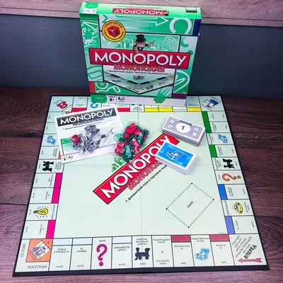 Игра настольная Монополия с банковскими картами MONOPOLY B6677 - Monopoly