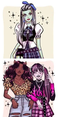 Monster High Anime Frankie Stein FanArt. by Moonlight7EarlTea on DeviantArt