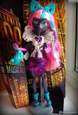 Коллекционная кукла Монстр Хай Кэтти Нуар, Новый скарместр - Monster High  Catty Noir