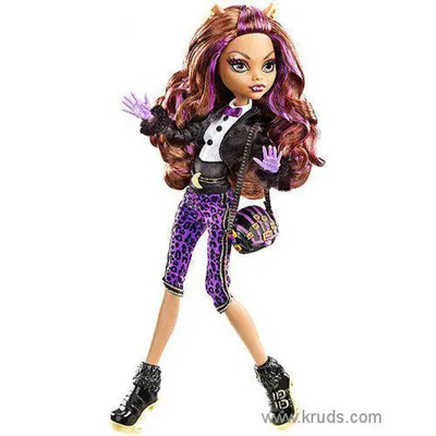 Кукла Монстер Хай Клодин Вульф/ Monster high Clawdeen Wolf - купить с  доставкой по выгодным ценам в интернет-магазине OZON (884302809)