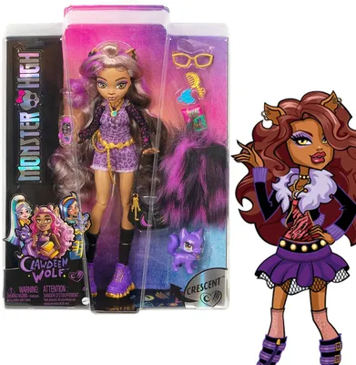 Кукла Клодин Вульф, коллекция `Новый скарместр` Monster High (Школа  Монстров) в магазине детских игрушек и товаров для детей 