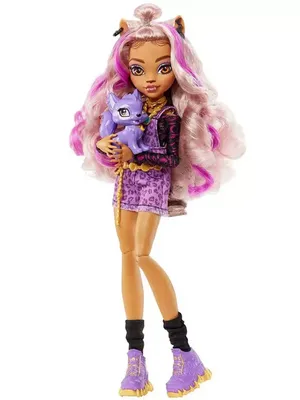 Кукла Клодин Вульф Monster High с питомцем Релиз HHK52 | AliExpress