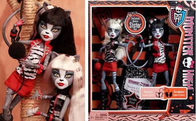 Куклы Монстер Хай Пурсефона и Мяулодия б/у: продажа, цена в Львове. Куклы,  пупсы от "Toys Land" - 1733972514