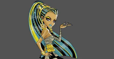 Кукла Нефера де Нил Базовая с питомцем Монстер Хай Nefera De Nile Basic  Doll Monster High W9115 по цене 2 990 грн в интернет-магазине MattelDolls