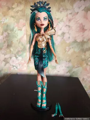 Кукла Нефера де Нил Базовая с питомцем Монстер Хай Nefera De Nile Basic  Doll Monster High W9115 по цене 2 990 грн в интернет-магазине MattelDolls