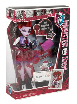 MONSTER HIGH Operetta Picture Day Оперетта День фото - «Красноволосая дива  (+много фото)» | отзывы