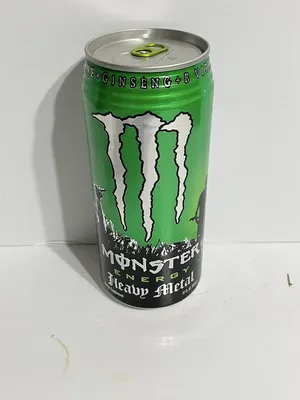 Monster Energy Heavy Metal 32oz Can Empty Collectors Can | eBay