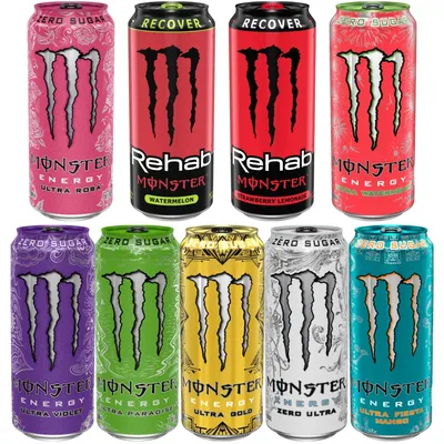 Monster Energy, Original, Energy Drink, 12 fl oz, 6 Pack - 