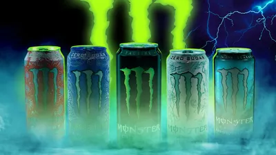 Monster Energy Drink | Illustration by Dan Couto