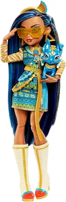 Кукла Монстер Хай Клео де Нил (Cleo De Nile) - Базовая G3, Mattel - купить  в Москве с доставкой по России