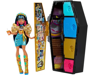 Кукла Monster High Cleo De Nile Skulltimate Secrets Клео де Нил "Последние  секреты"