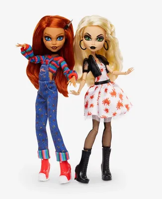 Куклы MONSTER HIGH Skullector 2023 - Chucky and Tiffany Doll « Каталог «