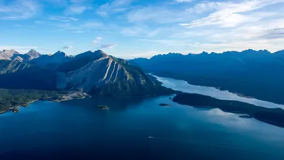 Летний пейзаж, Средиземное море и горы