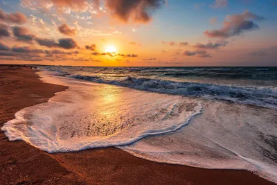 Обои закат, горизонт, природа, море, океан на телефон Android, 1080x1920  картинки и фото бесплатно