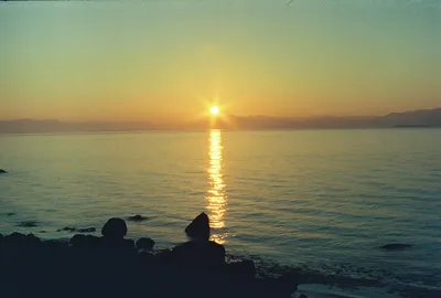 Бесплатное изображение: Восход солнца, небо, подсветкой, песок, вода, пляж,  солнце, Рассвет, море, океан, побережье