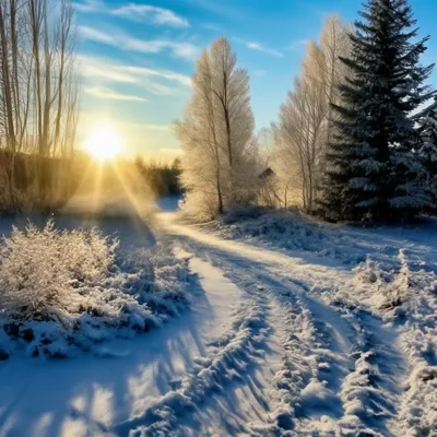 Мороз и солнце день чудесный картинки