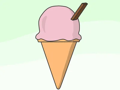 Рисунки мороженого для срисовки (100 фото) • Прикольные картинки и позитив