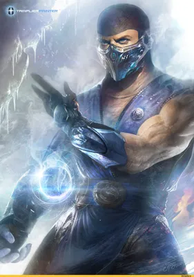 Купить Картина постер Gee! Mortal Kombat Мортал Комбат Скорпион 40х60см  , цена 645 грн —  (ID#1219906983)