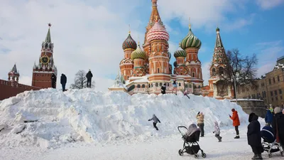 Зима в Москве. Photographer Viktor Klimkin