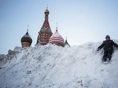 Москва зимой картинки