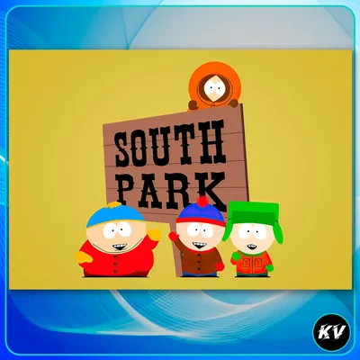 Картина на холсте Южный Парк South Park мультфильм сериал арт 1-8 60х80 см  - купить по низкой цене в интернет-магазине OZON (1335646144)