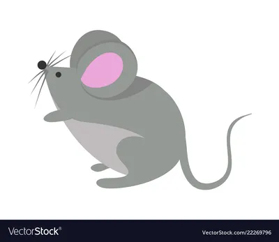 Mouse Clipart-cute little mouse cartoon character long taill clip art