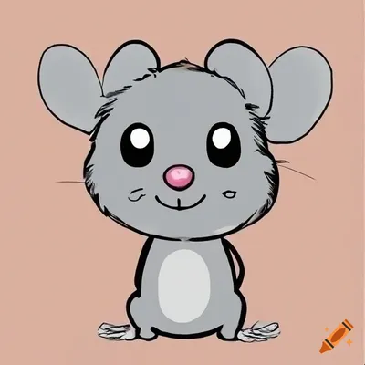 Standing Mouse Cartoon, Car Drawing, Cartoon Drawing, Mouse Drawing PNG  Transparent Image and Clipart for Free Download