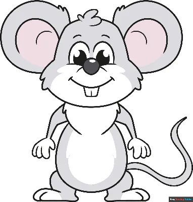 Cute mouse cartoon on white background 29583108 Vector Art at Vecteezy