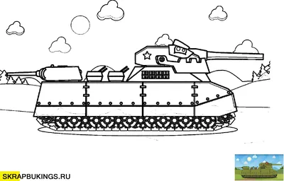 Танк Пушка Дора из мультиков про танки – заказать на Ярмарке Мастеров –  OMJP0RU | Техника и роботы, Димитровград