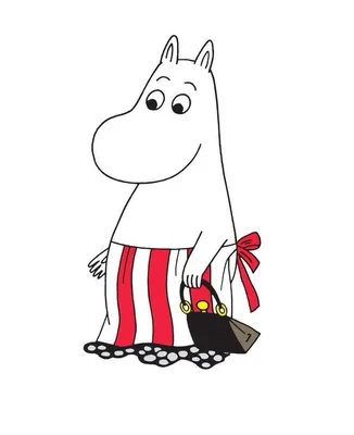 Брошь The Moomins - Moominmamma with Basket Муми-тролли Муми-мама с  корзиной Купить в магазине 