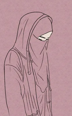 Muslimah illustration | Lukisan wanita, Ilustrasi gadis, Kartun hijab