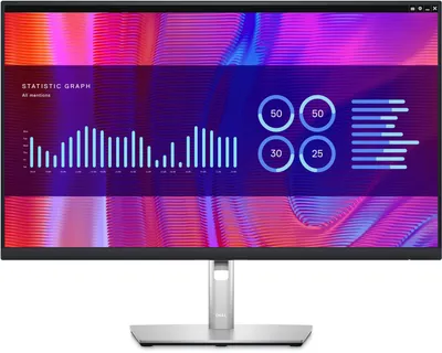 Монитор Dell 27" P2723DE черный IPS LED 5ms 16:9 HDMI матовая HAS Piv  1000:1 350cd 178гр/178гр 2560x1440 DP USB кг купить, цена на Монитор  Dell 27" P2723DE черный IPS LED 5ms 16:9