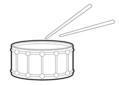 Раскраска Музыкальные инструменты | Детские раскраски для мальчиков и  девочек | Раскраски, Музыкальные инструменты, Детские раскраски