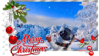 С Рождеством Христовым! Рождественская музыкальная открытка - YouTube