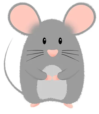 Мышь картинка для детей - 64 фото