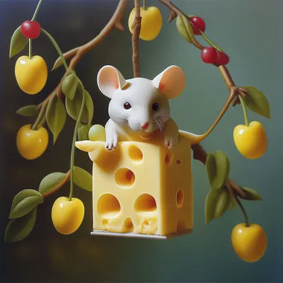 Купить цифровую версию картины: Джон Констебл - Мышь с куском сыра, Лондон  | Артхив