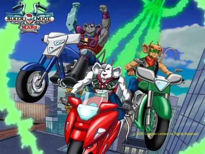 Мыши рокеры с Марса. Игра Biker Mice from Mars. Грызуны рокеры на  мотоциклах против преступников - YouTube